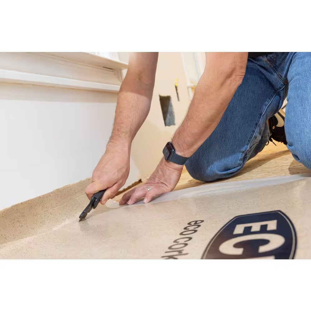 300 Sq. Ft. 3 Ft. X 100 Ft. X3.2Mm Waterproof Premium plus 10-In-1 Underlayment-