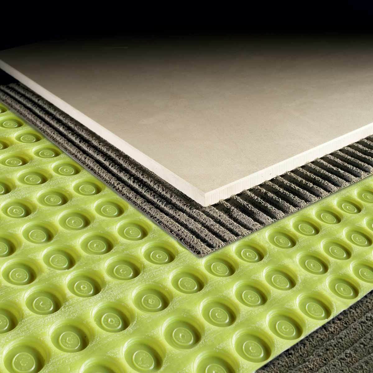 Profilitec Floortec Uncoupling Anti-Fracture Waterproof Underlayment Membrane