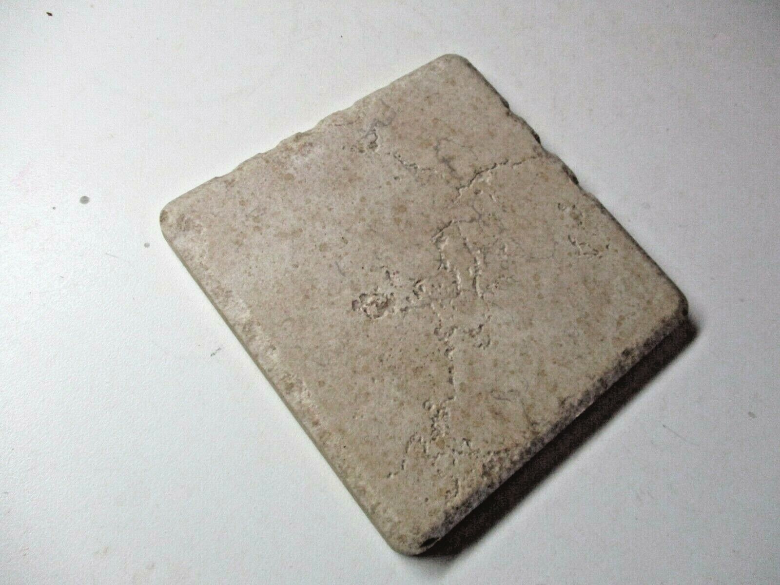 Thermae Cerdomus Italy Sq. 3-7/8″ Beige Matte Imitation SandStone Tile 1 Vintage