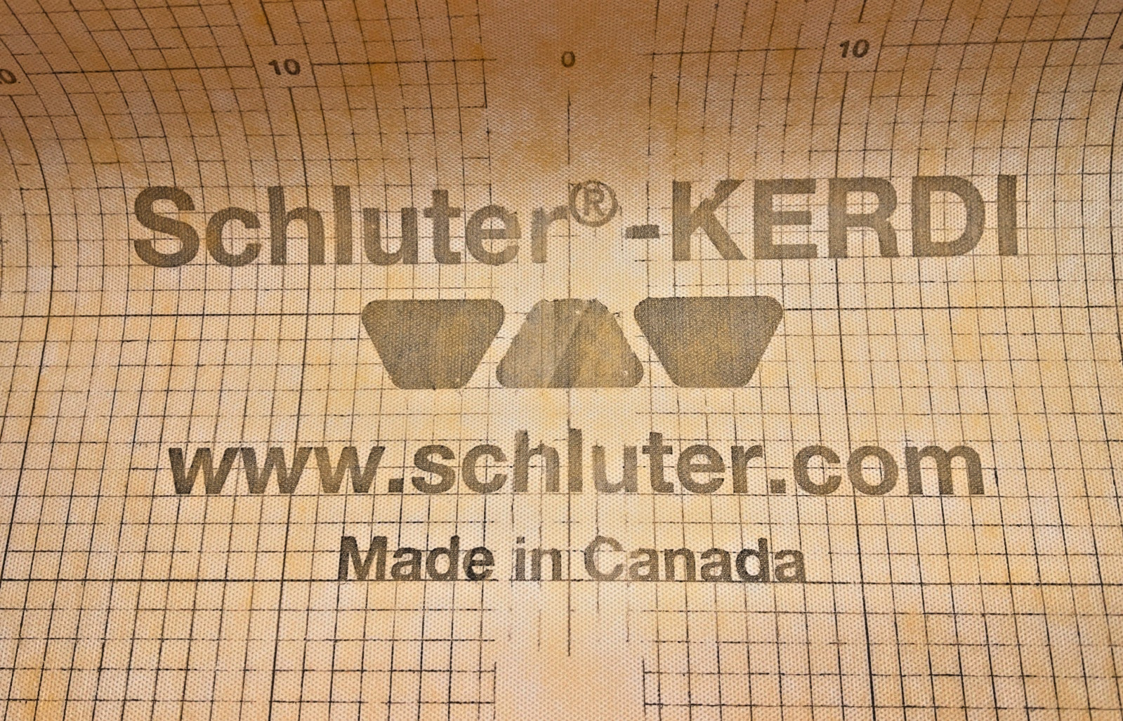 Schluter Kerdi Waterproofing Tile Membrane – 3′ 3″ X 11’ = 35.75 sf