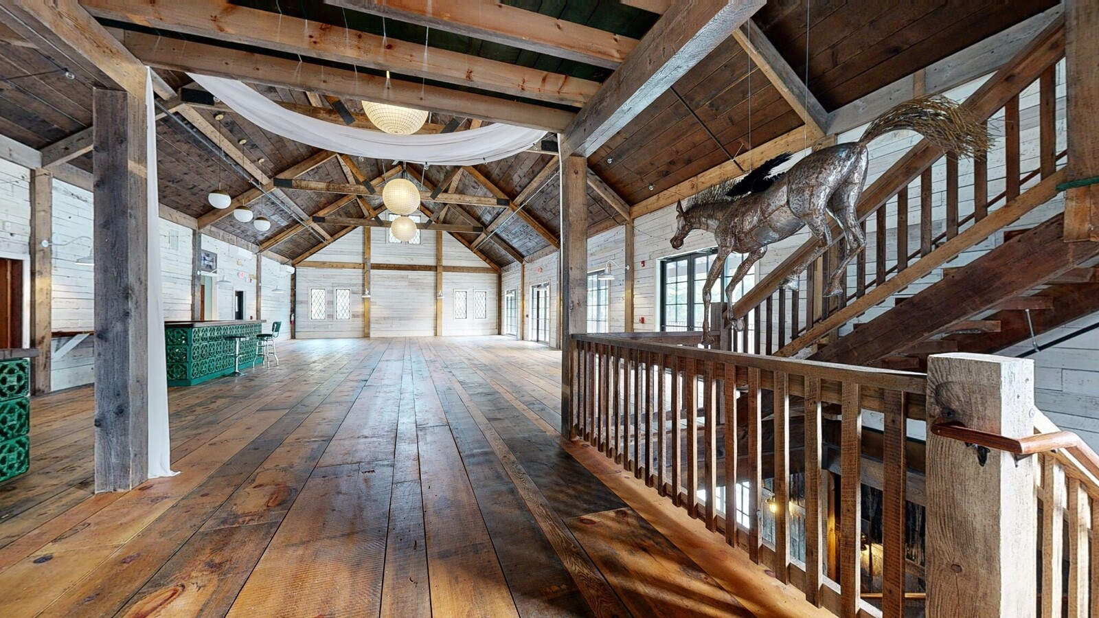 Circle Sawn weathered Pine Flooring