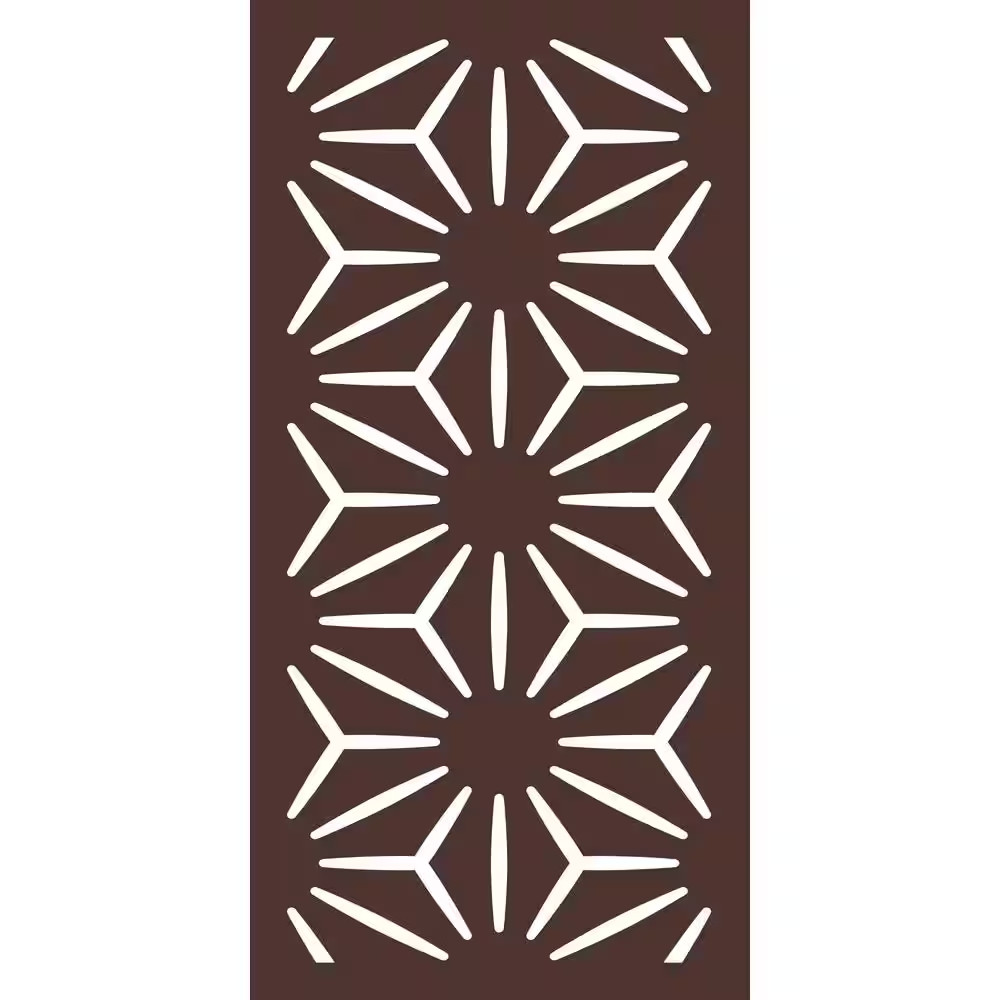 5/16 In. X 24 In. X 48 In. Star Anais Modular Hardwood Composite Decorative Fenc