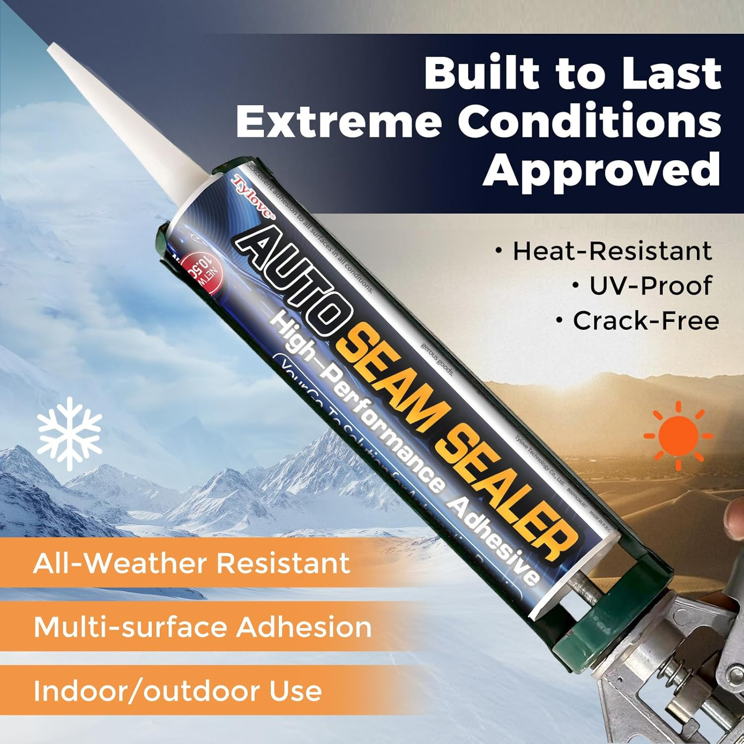Seam Sealer Automotive-Professional Grade High Strength Waterproof Adhesive f…