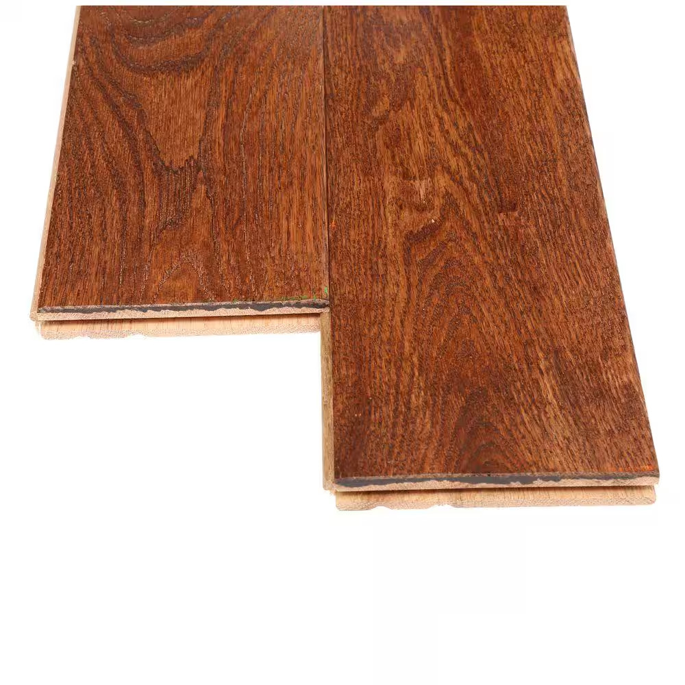 American Vintage Fall Classic Oak 3/4 In. T X 5 In. W Scraped Solid Hardwood Flo