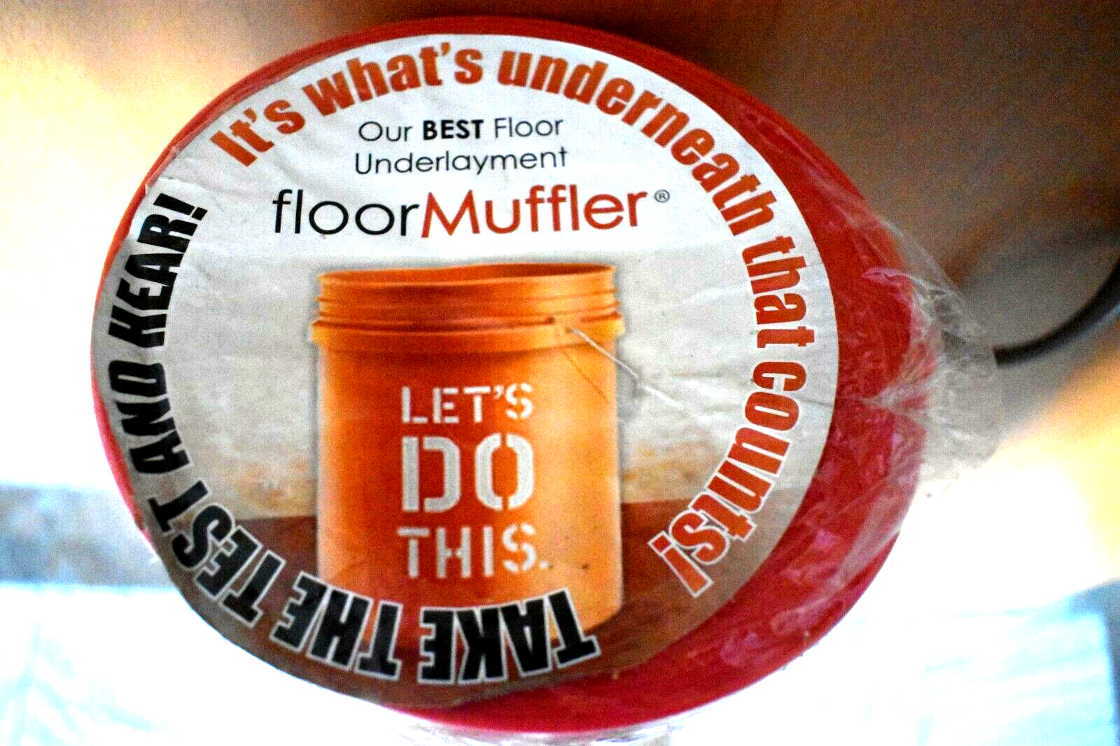 FloorMuffler UltraSeal 100 sq.ft. Premium Underlayment 2 mm