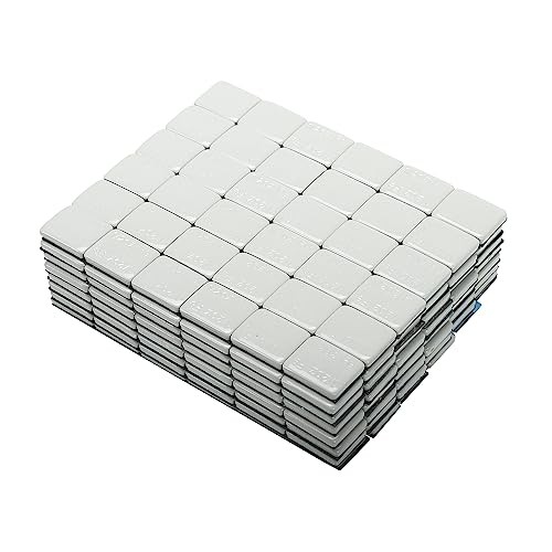 9 Lb. Box Wheel Weights- 0.5oz, 1/2 Oz. Stick On Adhesive 1/2 oz – 288pcs Grey
