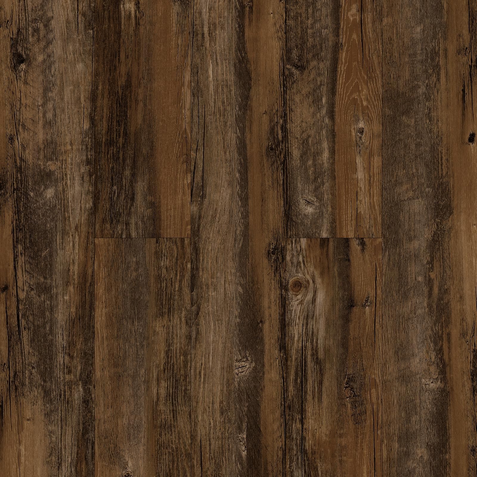 Peel and Stick Vinyl Flooring, 1 Piece Sample Wood-Effect, Rigid Core Easy DI…