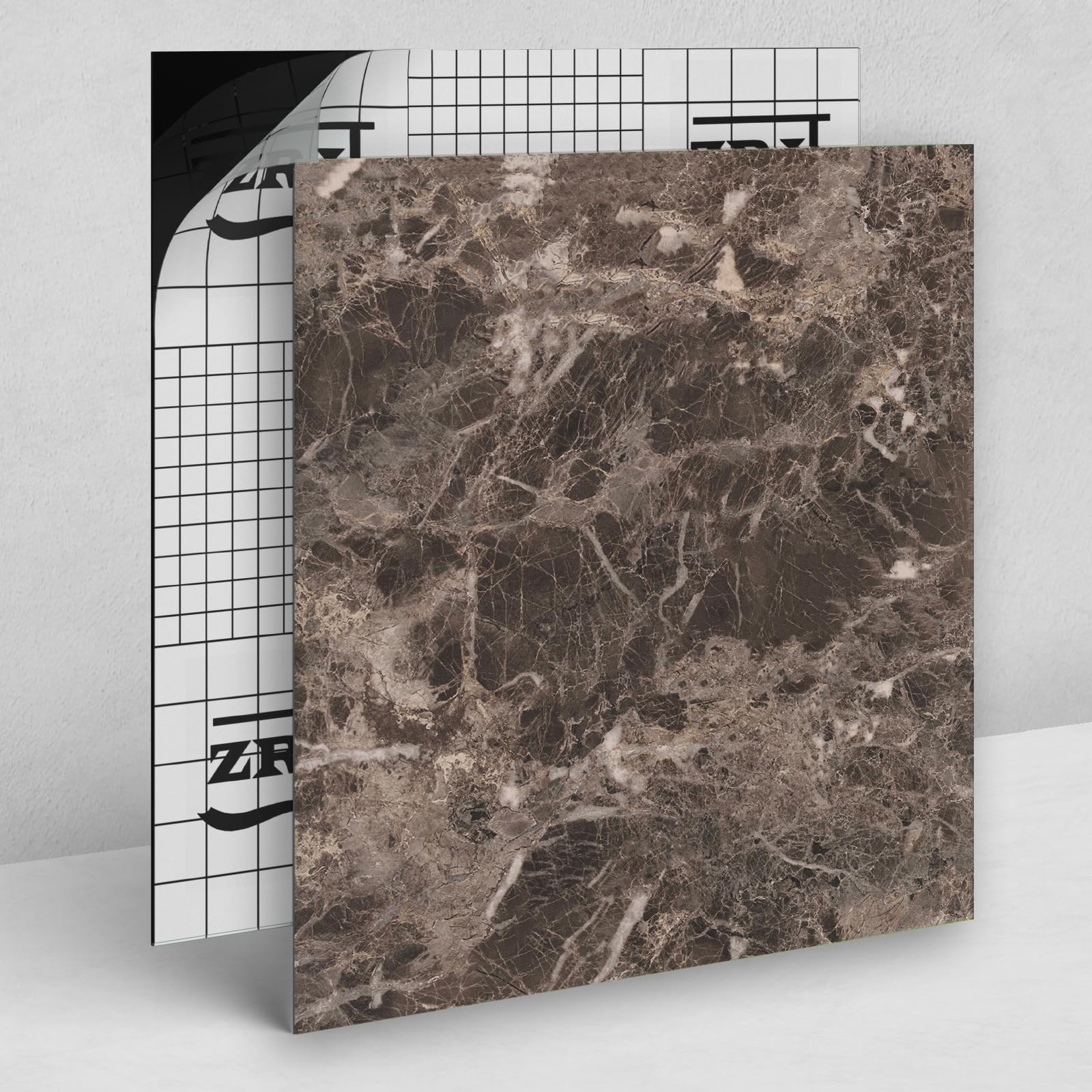 20 Pack Cover 20 Sq.Ft Peel and Stick Floor Tiles, 12” x 12” Self Adhesive Vi…