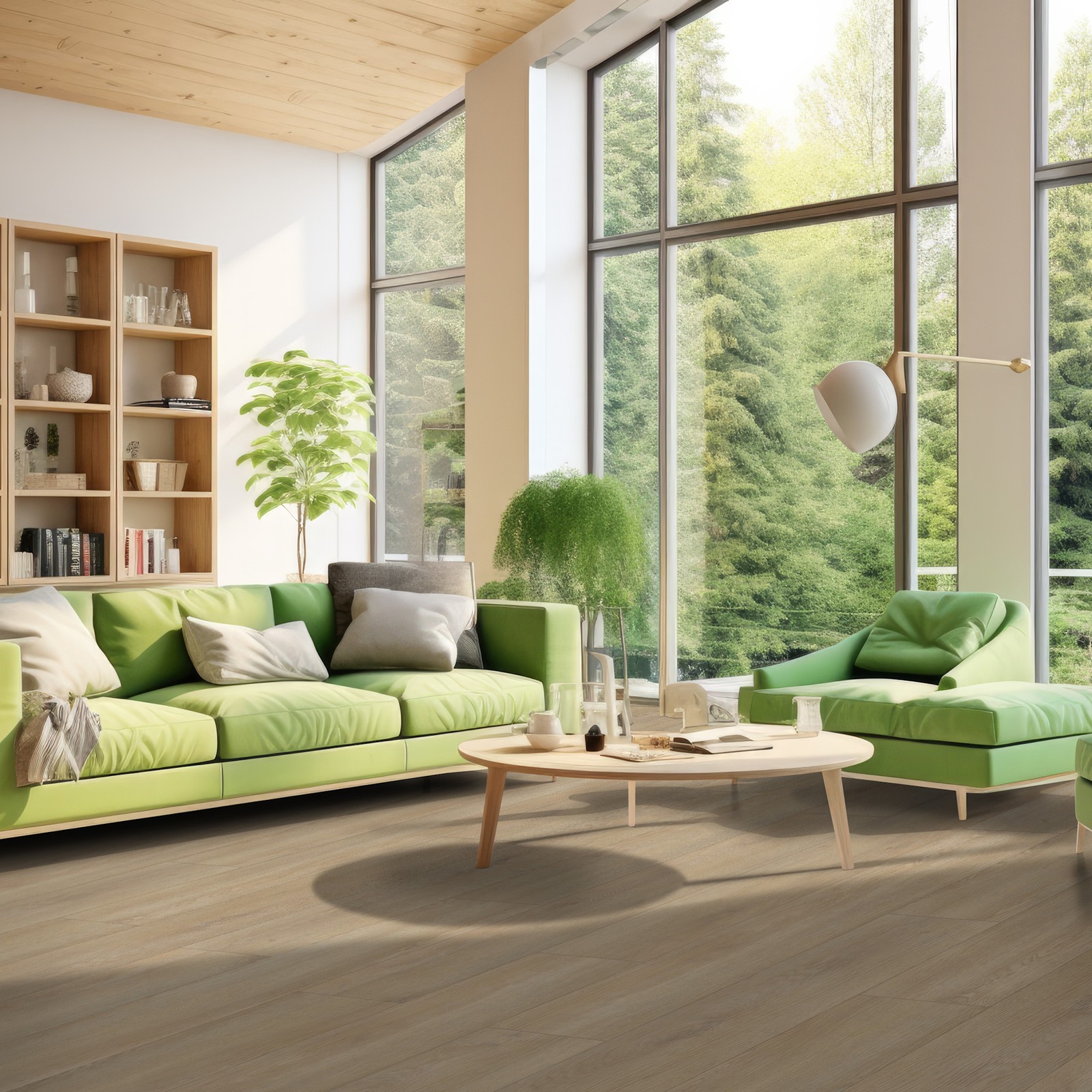 Ackland AKVRC9X48-5020-CA Grovehaven 9″ x 48″ Embossed Vinyl – Lagoon Larch