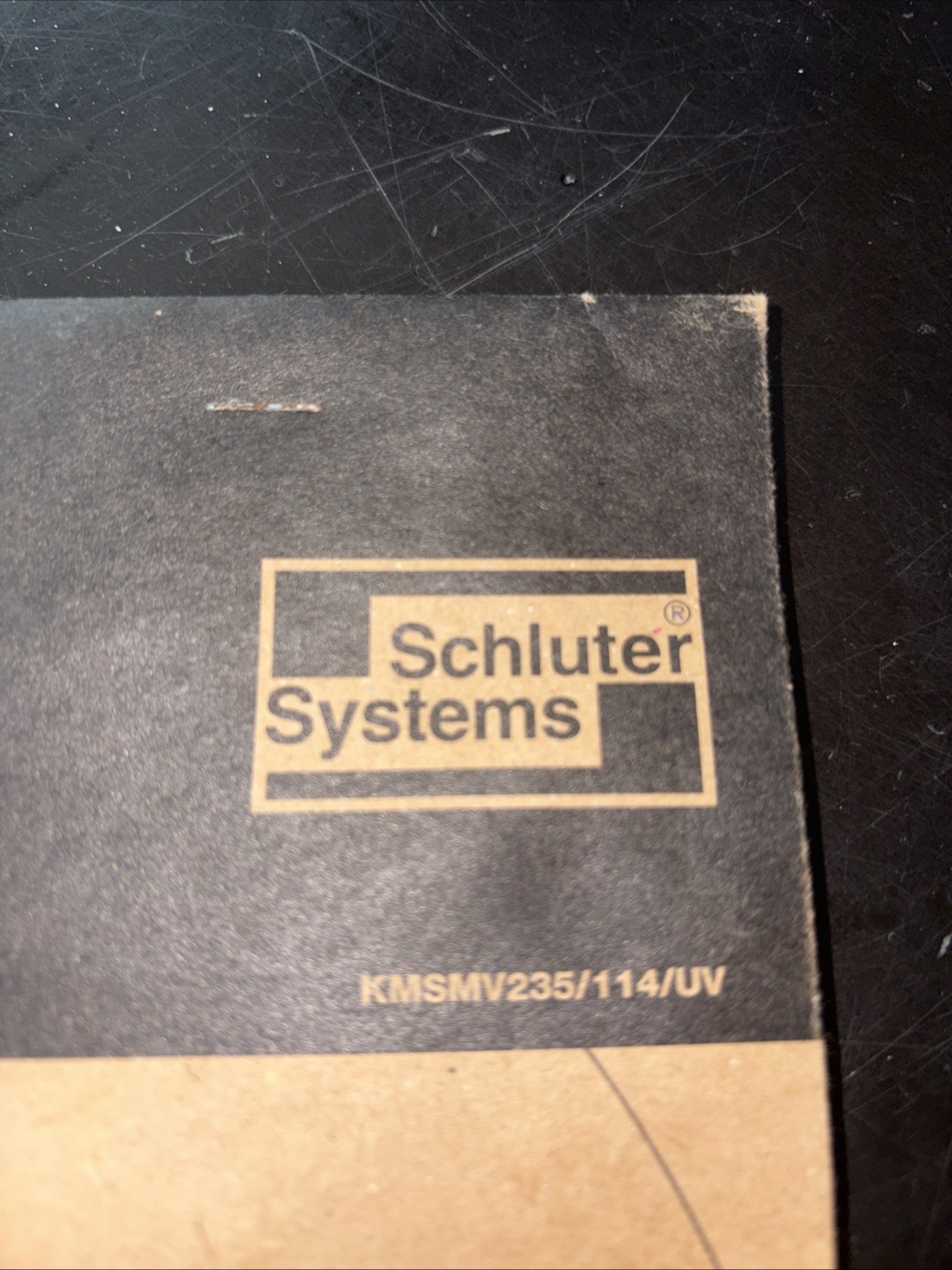 Schluter Kerdi Mixing Valve Seal 4-1/2″ KMSMV235/114/UV