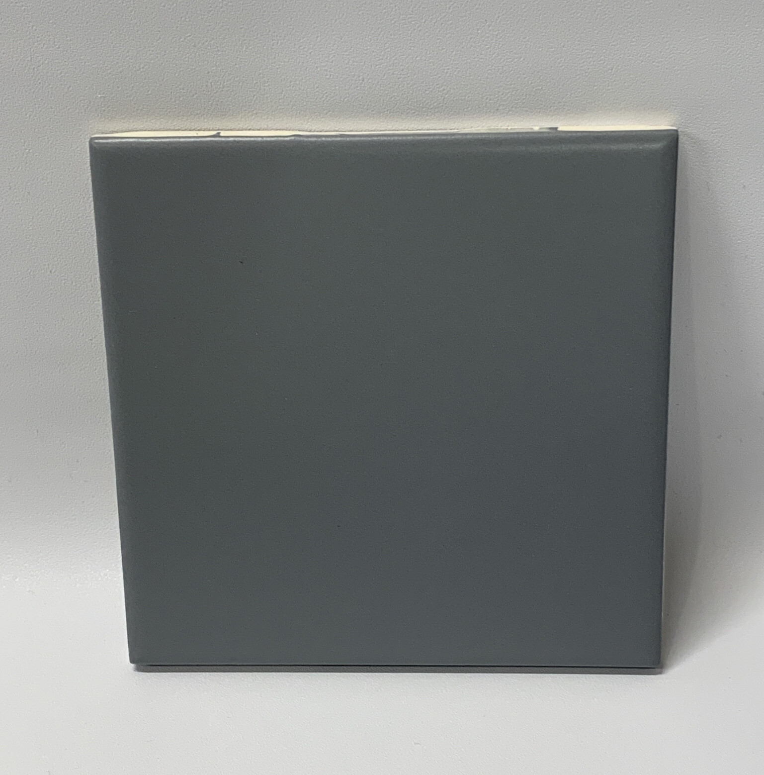 Matte Gray / Grey Ceramic Tile 4 3/8 Vintage FT Mid Century Modern 4×4 Tile