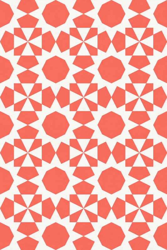 Tan Lines’ Southwestern Non-Slip Indoor/Outdoor Rug Orange 2′ x 3′