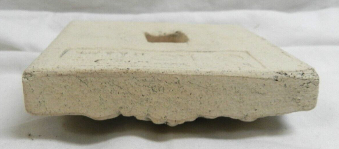 A PAIR OF David Ellison Pottery Tile LION 3 3/4″x63 3/4″ HEAVY Pewabic Pottery
