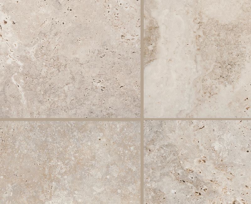 Shaw 503TS Basanite Legacy – 16″ x 16″ Square Floor and Wall Tile – Off White