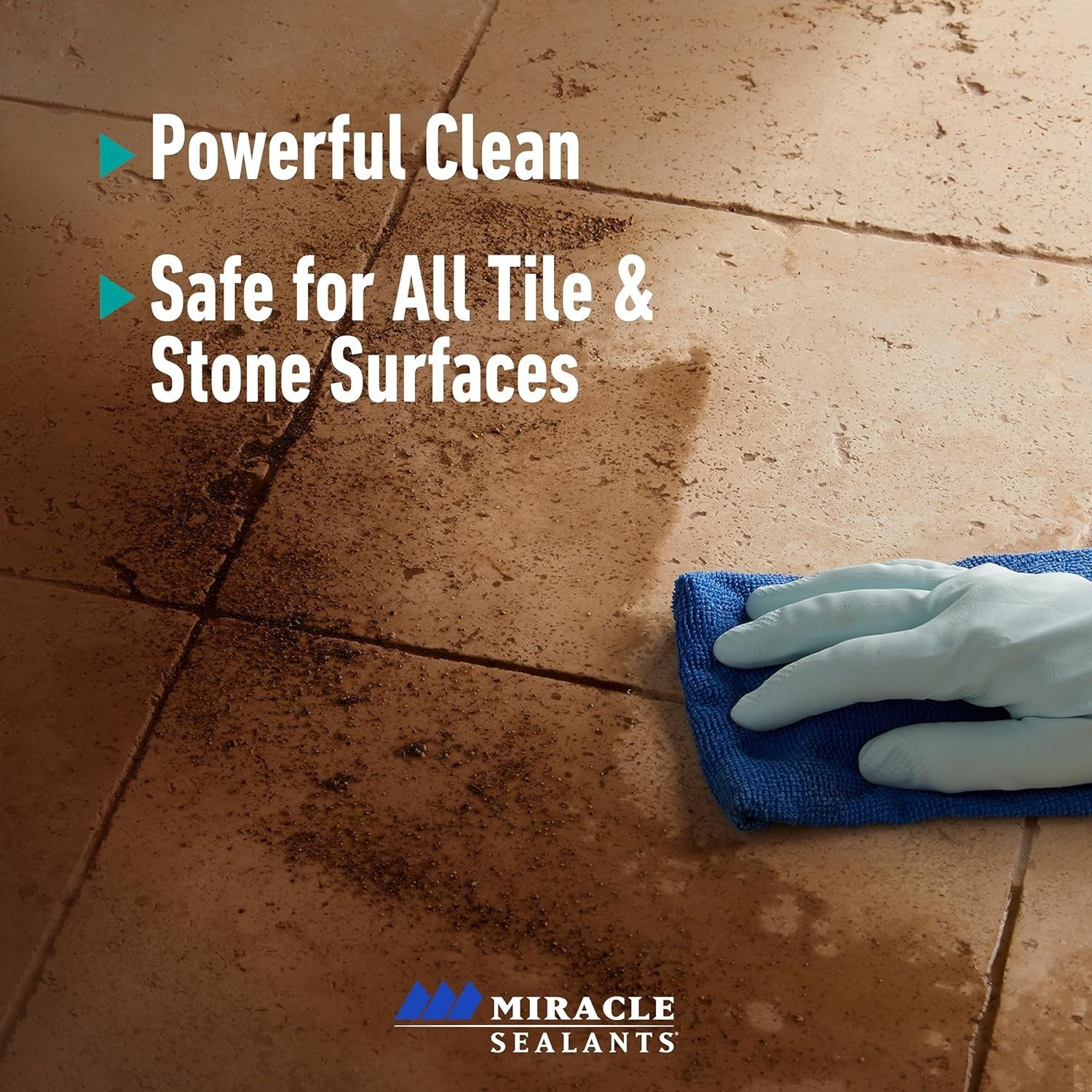 Tile & Stone Cleaner Concentrate for Natural Stone, Tile & Grout, 32 oz