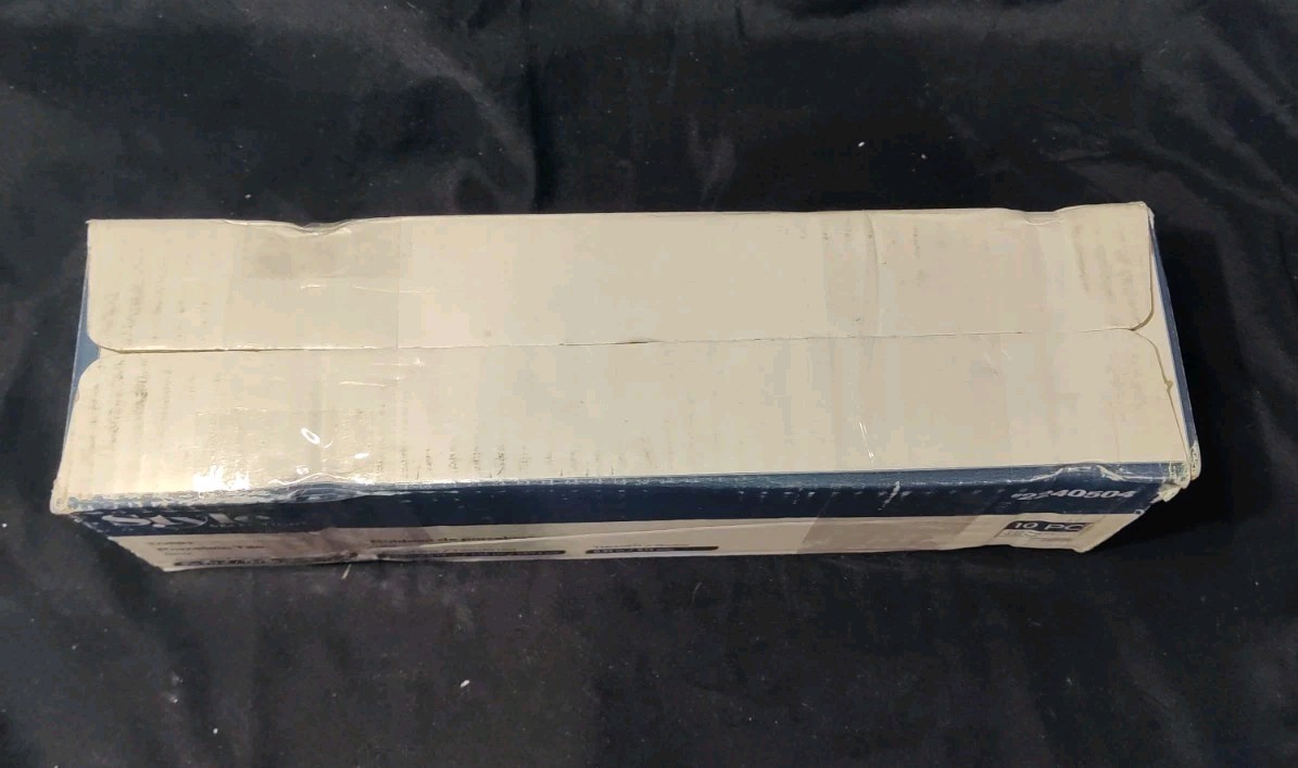 Style Selections #2240504 Torin Grey 3″ X 12″ Bullnose Porcelain Tile 10 Pcs
