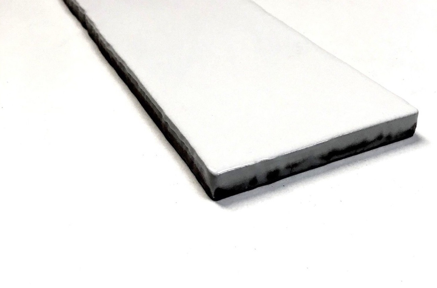 3×12 White Glossy Subway Premium Ceramic Tile Backsplash Wall Kitchen Bathroom