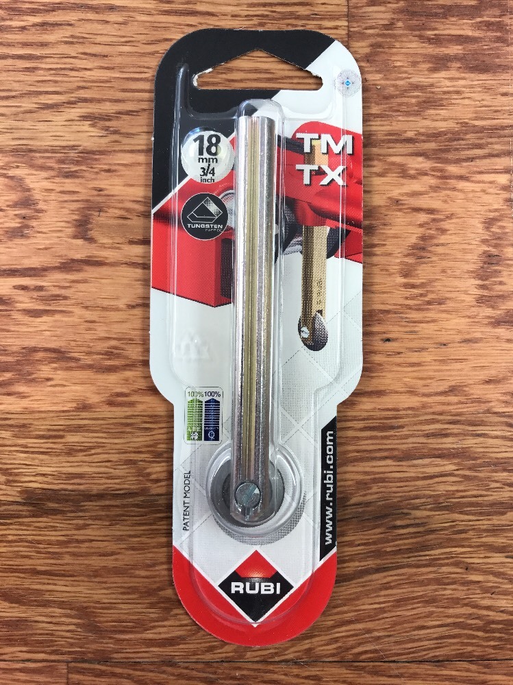 Rubi 01992 18mm Ceramic and Porcelain Tile Flooring Scoring Wheel