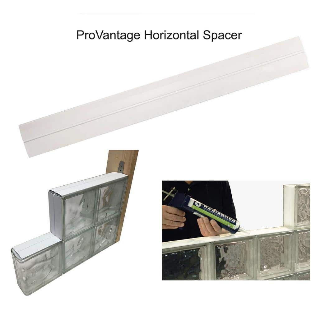 ProVantage Installation Kit 8″x8″x4″ Thick Silicone System Glass 20 Block Kit