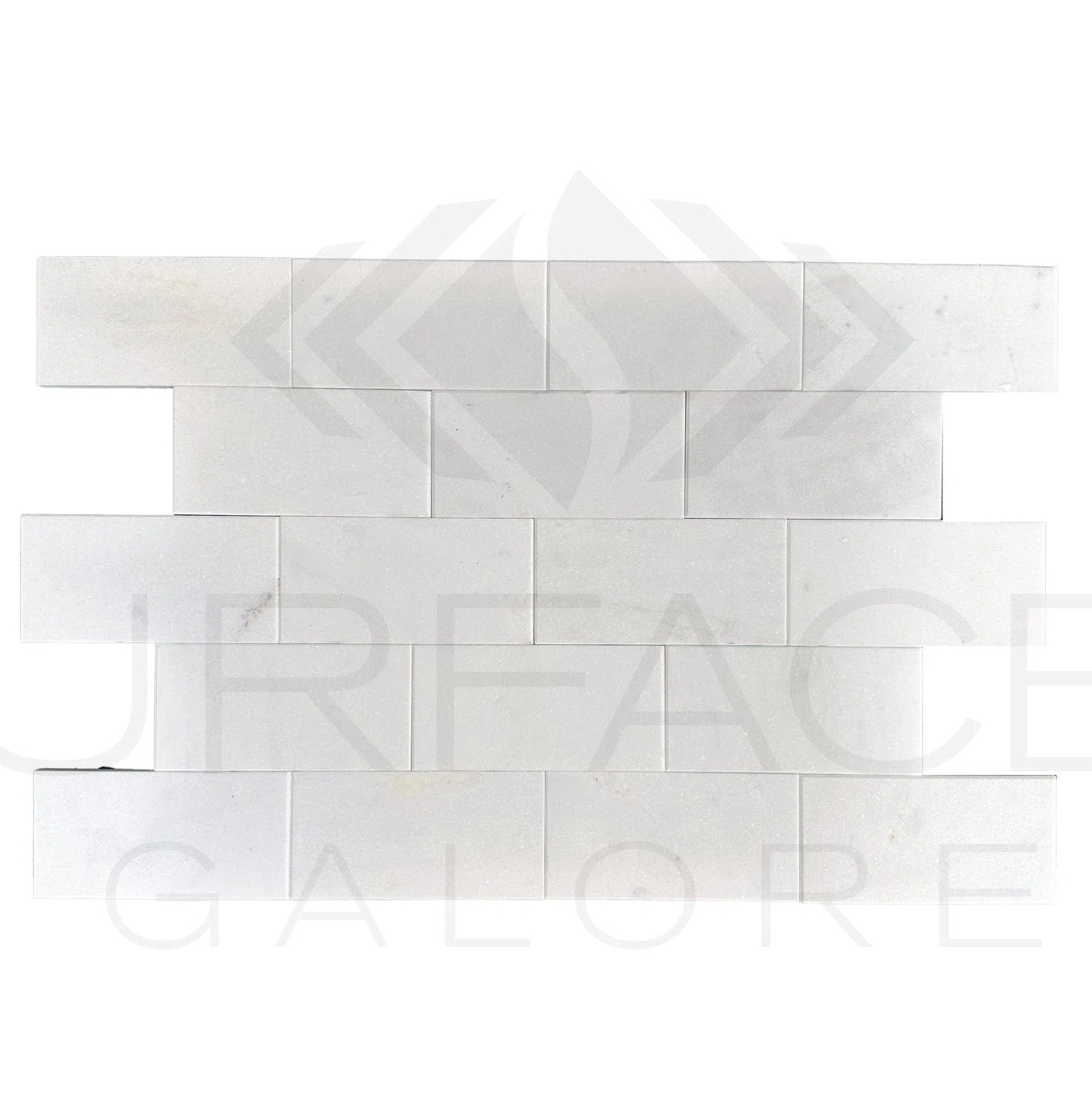 Thassos White Marble Standart Quality 6X12 Polished Tile 150 Sq.Ft. $8.99/Sq.Ft.