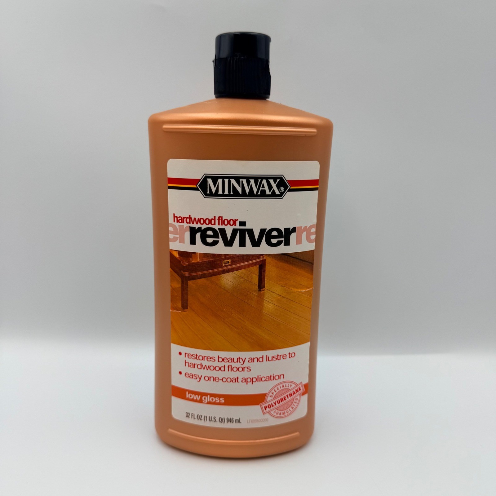 Minwax Hardwood Floor Reviver Low Gloss Polyurethane 32 fl oz Clear Finish