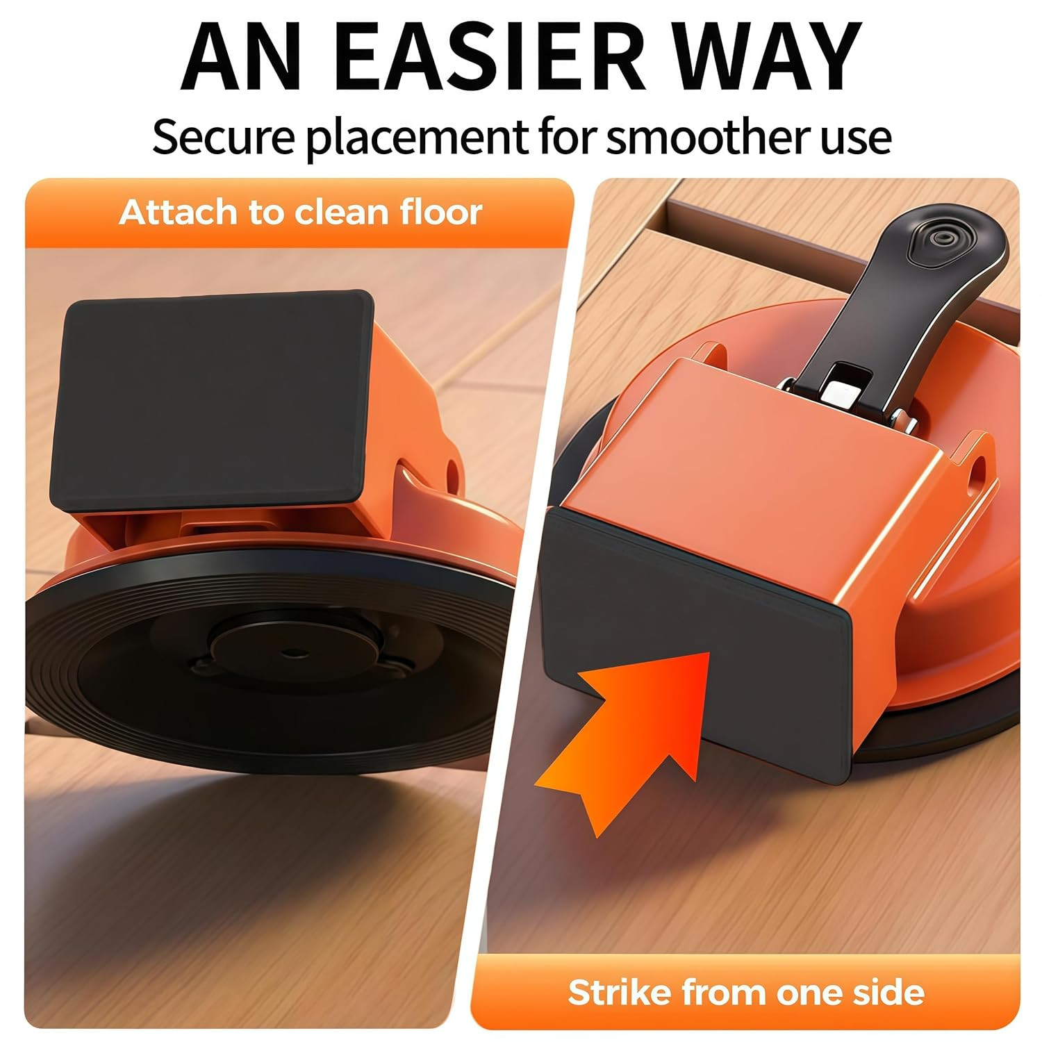 Floor Gap Fixer Tool Heavy Duty Plank Grabber with Suction Cup Floor Gap Repair