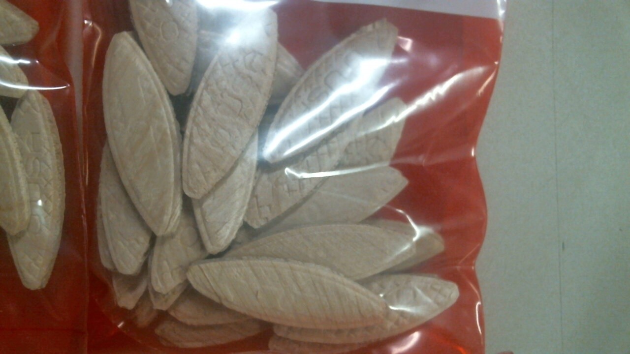 Doit Best 770 DI, Hardwood Joining Biscuit #0, 25 Pcs Per Bag, Lot Of 5, FS
