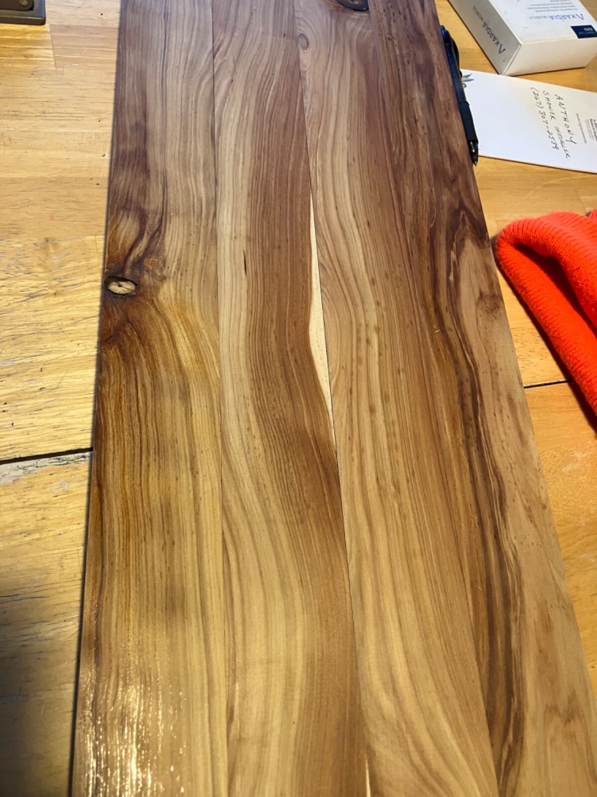Australian Cypress hardwood flooring renneberg hardwood 14 bundles 325sq Ft
