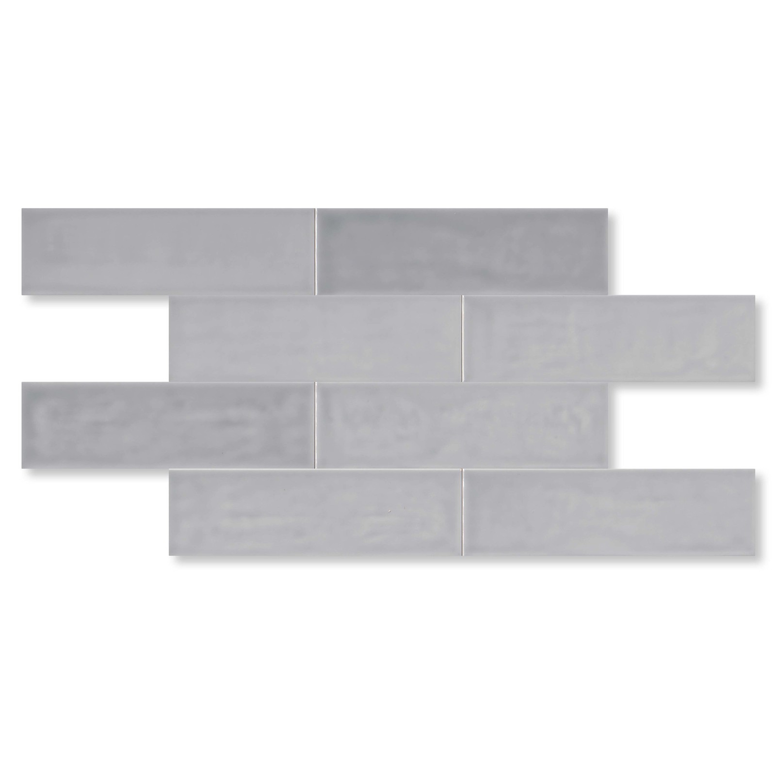 Cruz Bay Studio BE3 Bedouin – 4″ x 12″ Brick Wall Tile – Glossy – Blue