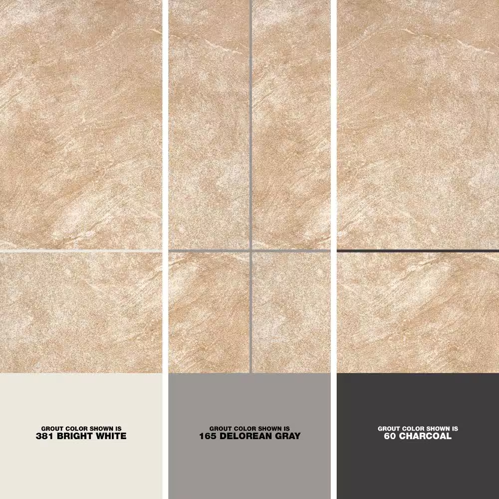 Portland Stone Beige 18 In. X 18 In. Glazed Ceramic Floor and Wall Tile (17.44 S