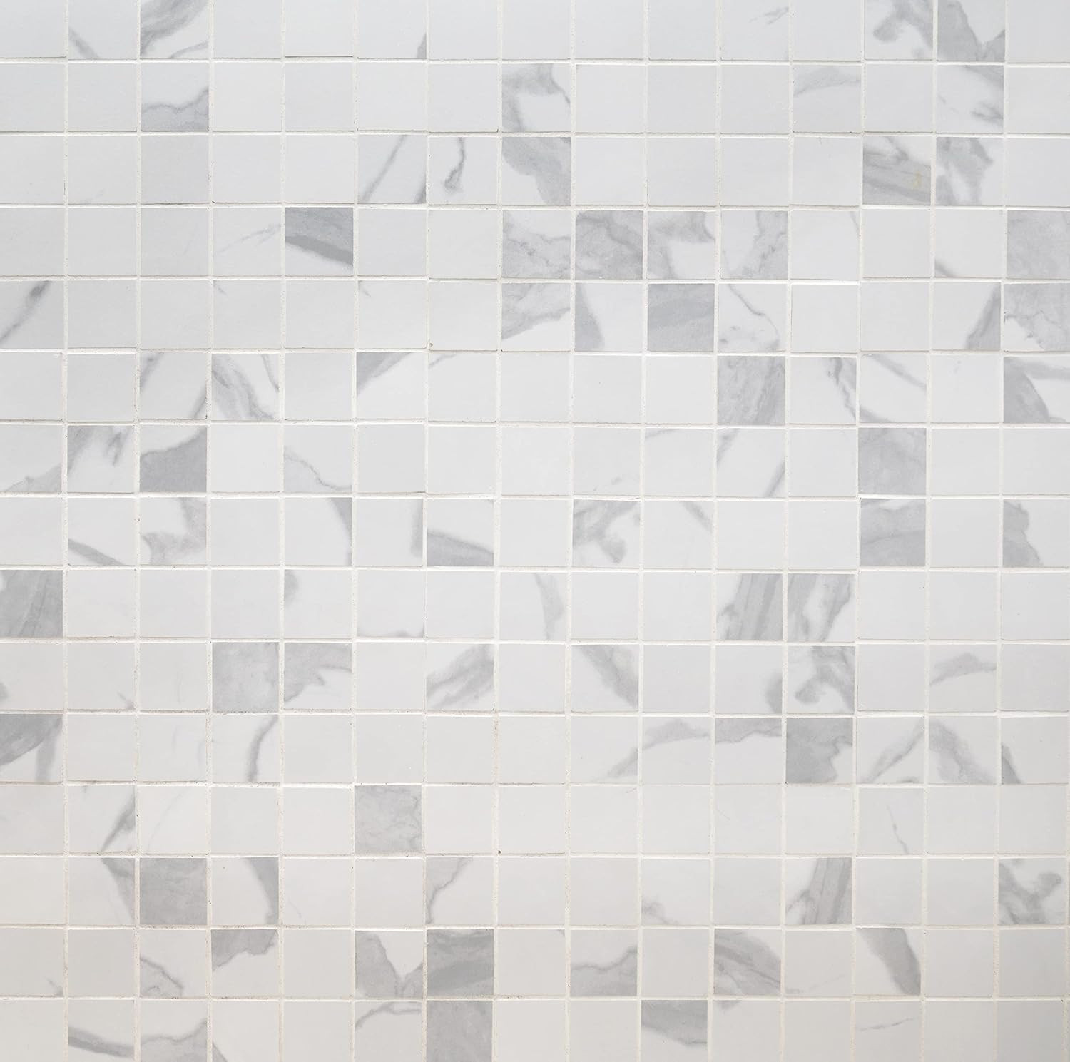 Eden 2×2 Matte Porcelain Mosaic Tile for Bathroom & Kitchen Backsplash