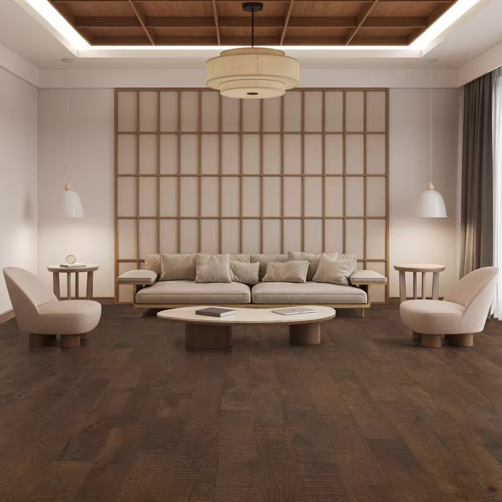 Monterey French Oak 3/4 In. T X 5 In. W Distressed Solid Hardwood Flooring (22.6