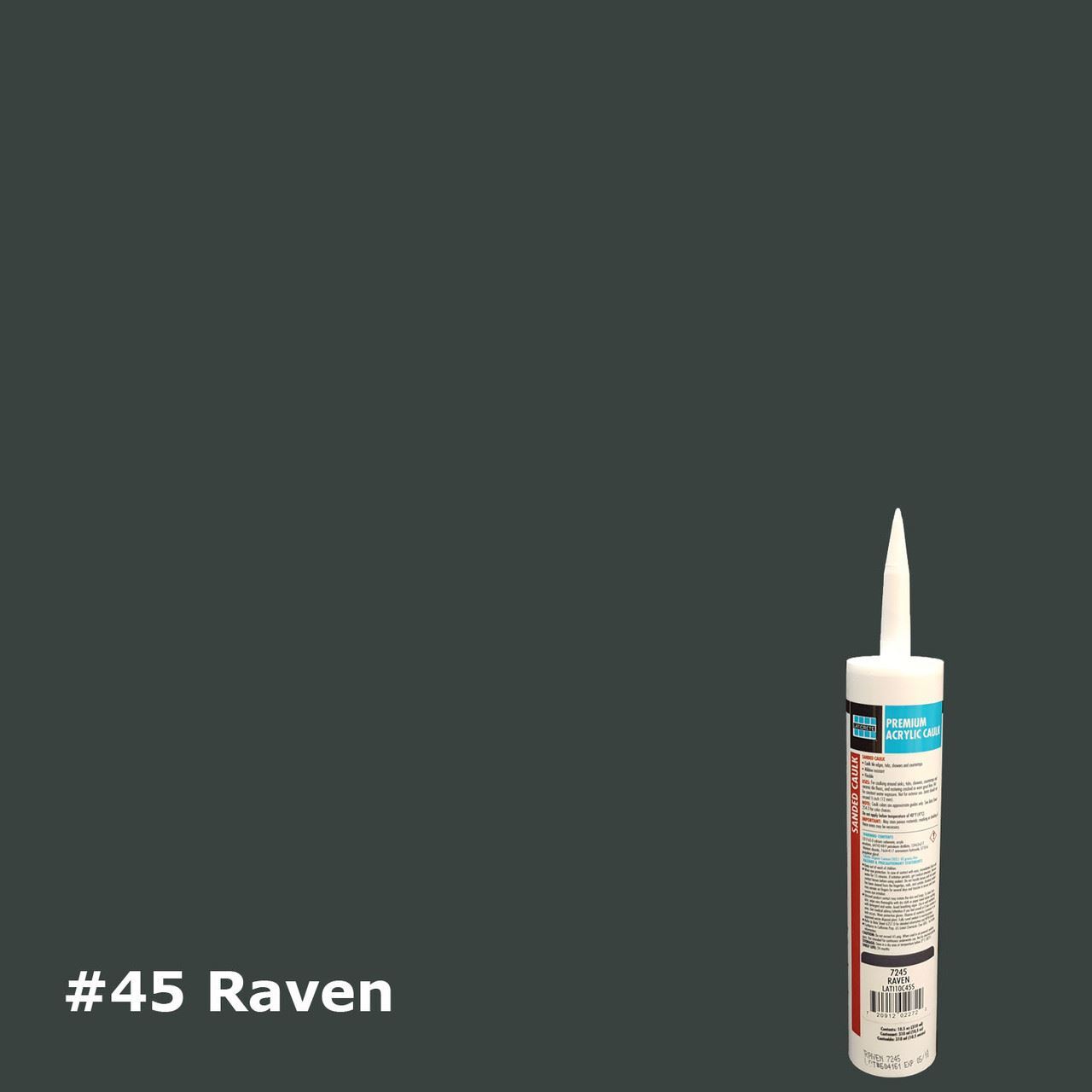 Sanded Caulk #45 Raven 10.5 oz