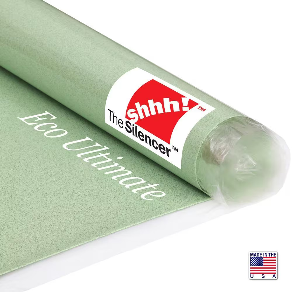 100 Sq. Ft. 3 Ft. X 33.3 Ft. X 2Mm Premium Sound and Moisture Barrier for Hardwo