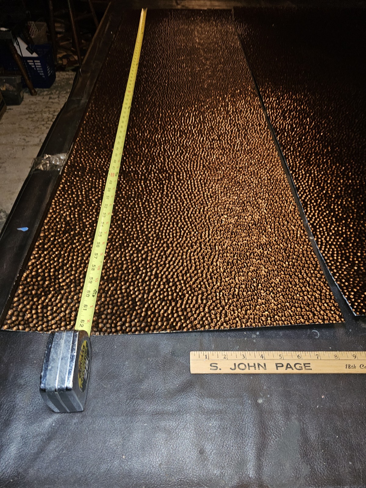 Hammered Copper Laminate Sheet 5′ X 4′