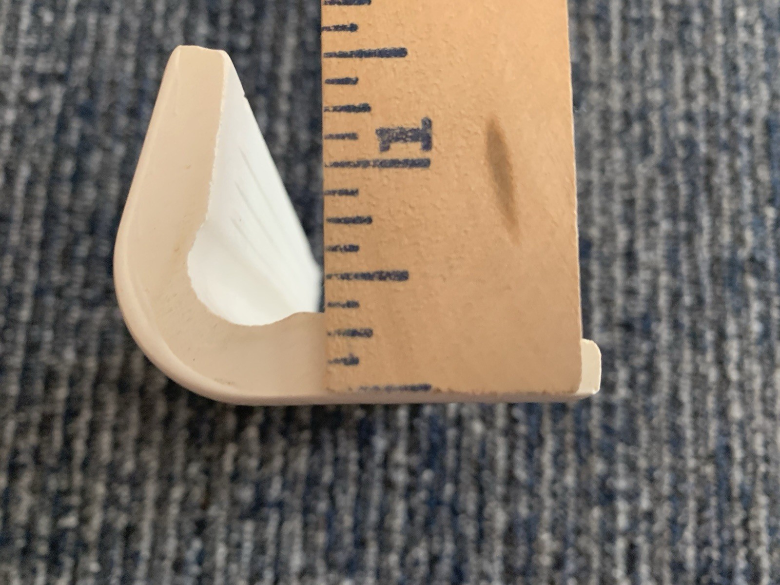 Tile V-Cap Countertop Off White Ceramic 6”x2” New