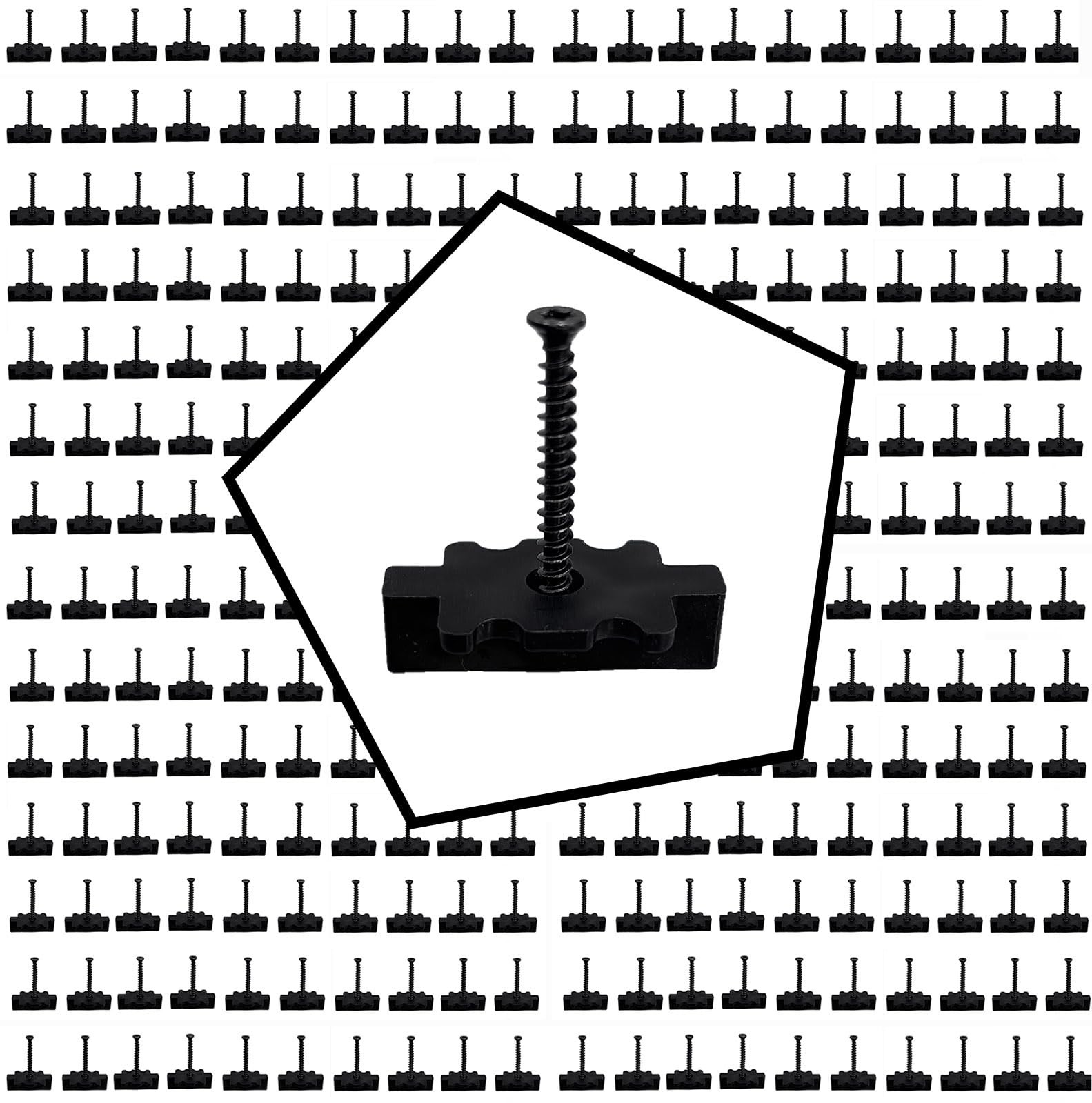 500 Deck Concealed Deck Fasteners with Metal Screws. General Composite Concea…