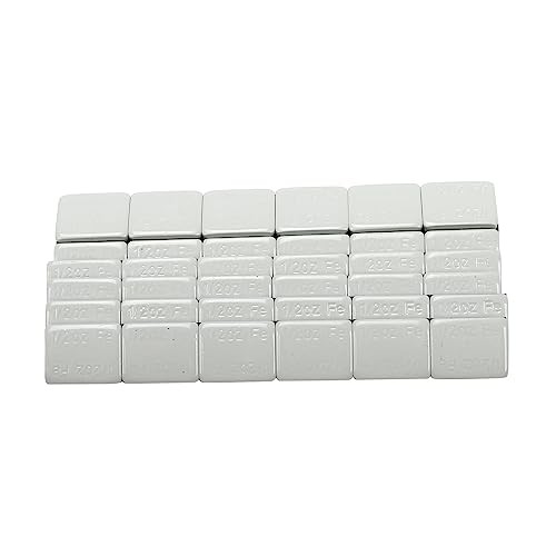 9 Lb. Box Wheel Weights- 0.5oz, 1/2 Oz. Stick On Adhesive 1/2 oz – 288pcs Grey