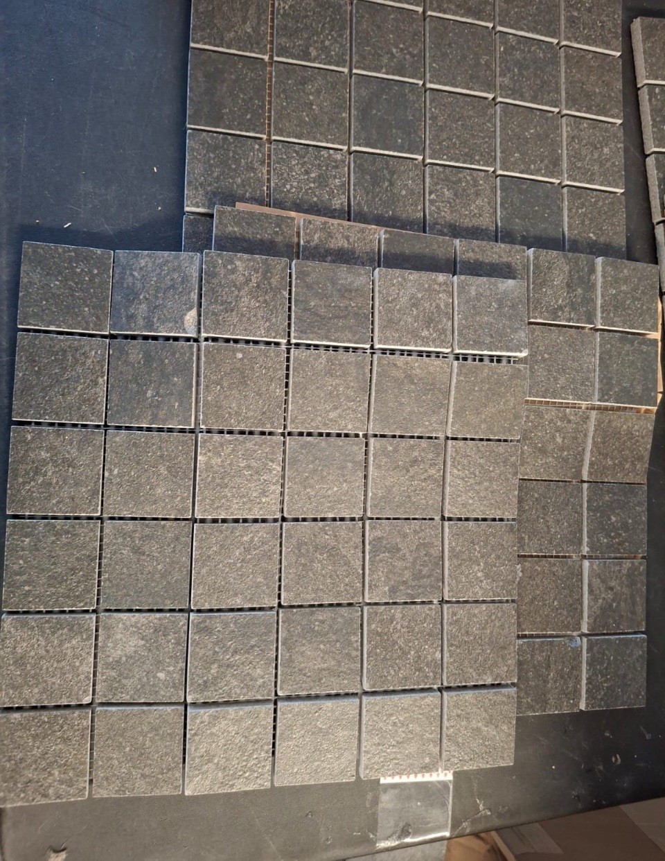 IVY HILL TILE 9QDominion Charcoal Black 11.81 in. x 11.81 in.