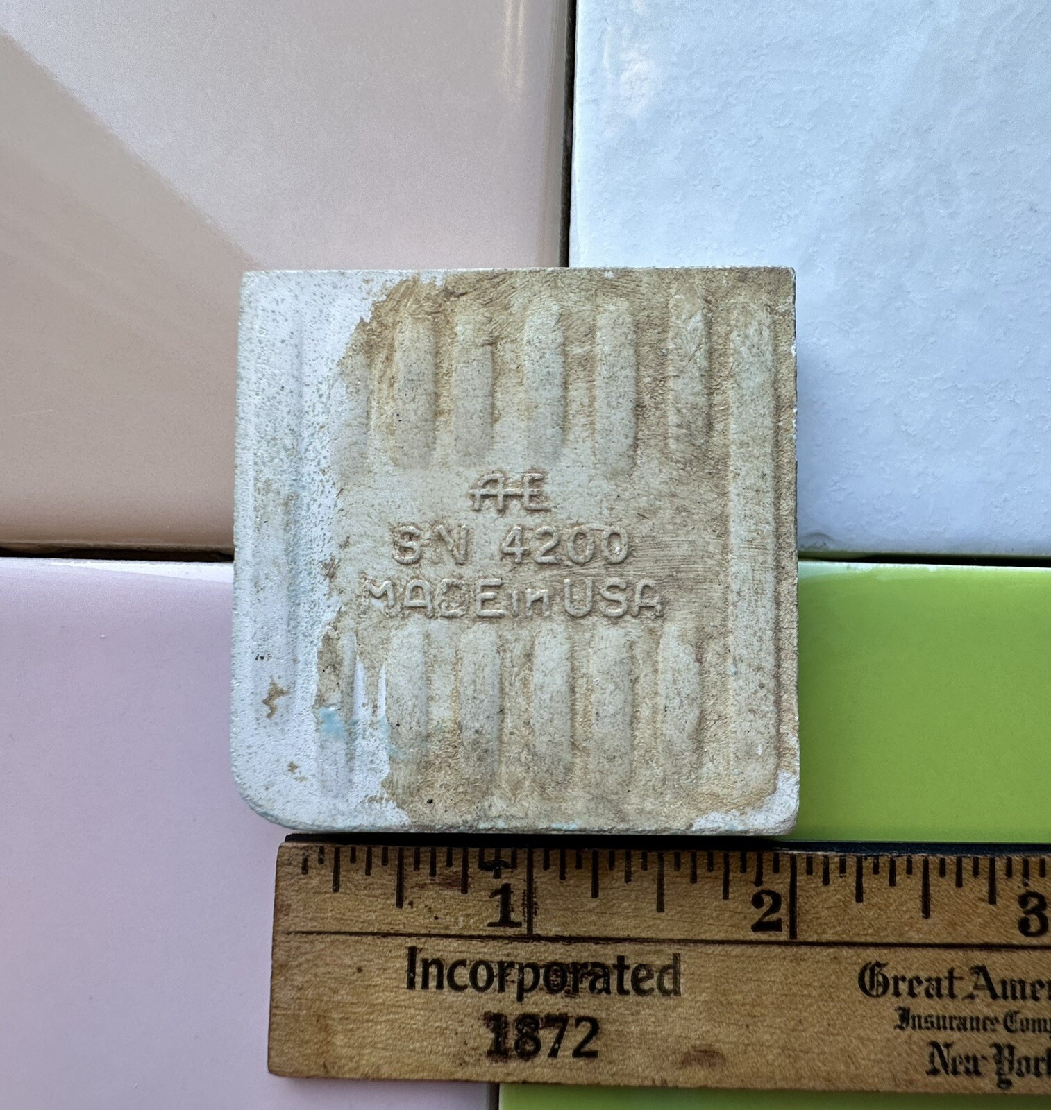 Robin’s Egg Blue: 2″ X 2″ X 5/16″ Glossy Ceramic Surface Bullnose Corner Tile