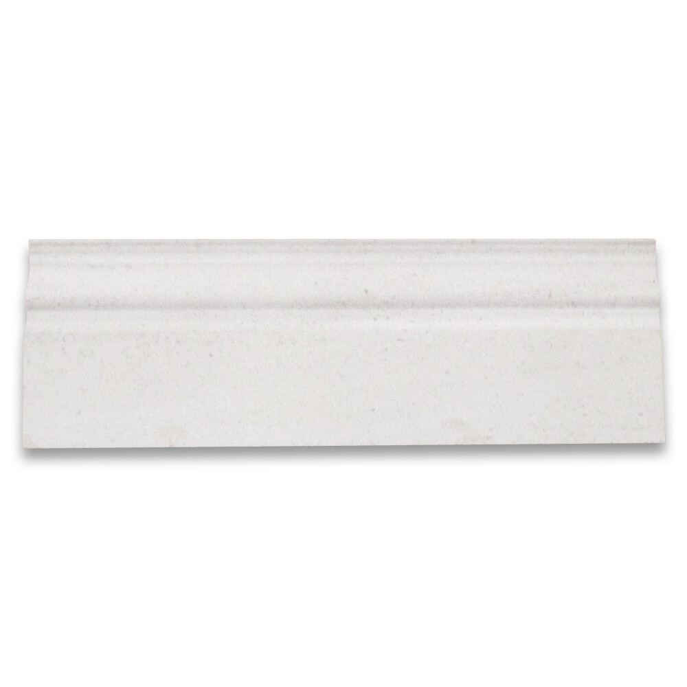 H01H Golden Beach Moleanos Beige Limestone 4×12 Baseboard Molding Honed