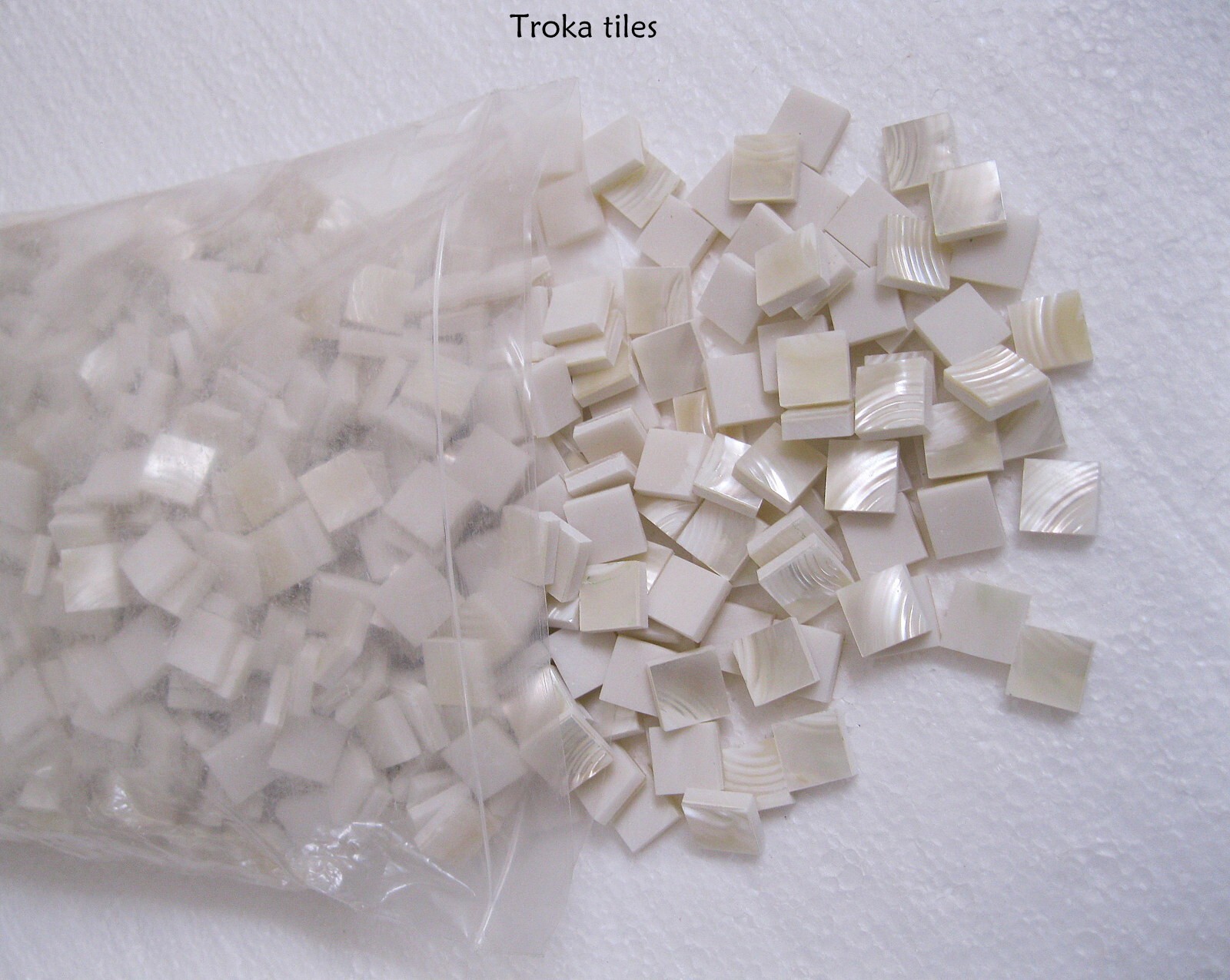 **FINAL SALE** Troka 10 x 10 mm squares (price per 10 units)