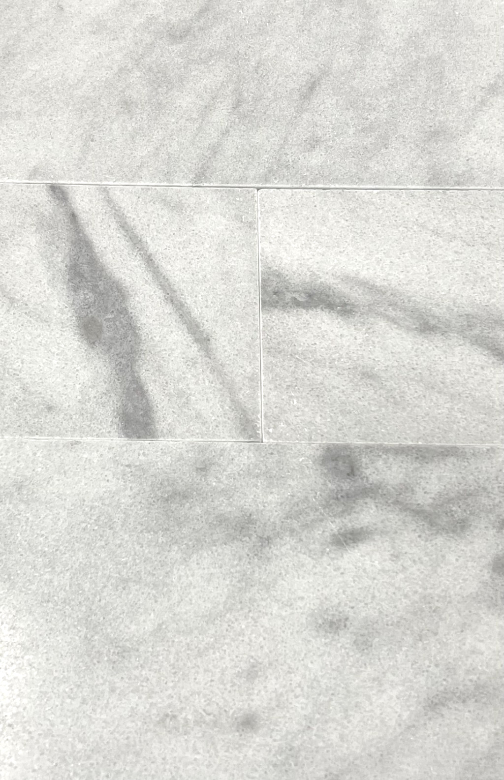 Carrara Gray 6×12 High Honed Straight Edge Marble Floor Wall Tile Kitchen (1 SF)