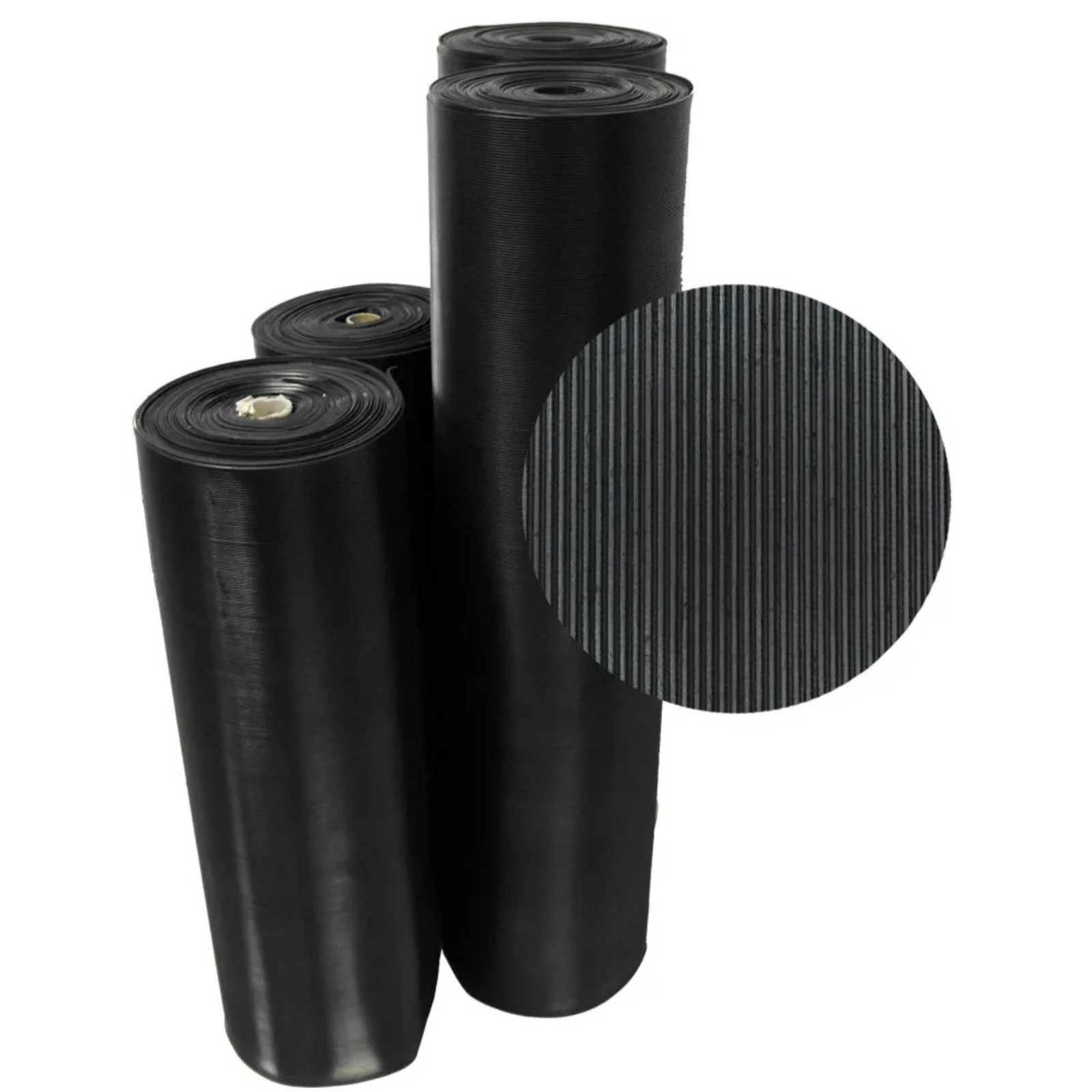 3mm Thick Rubber Flooring Roll Floor Covering Mat for Garage Workshop Home Gym