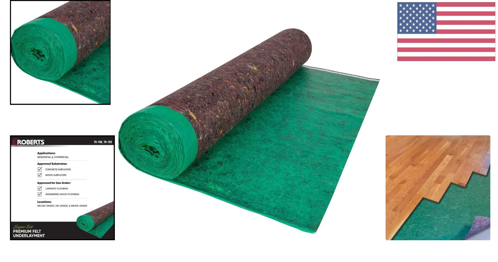 High-Performance 3mm Thick Underlayment for Enhanced Sound Quality – 100 sq. ft.