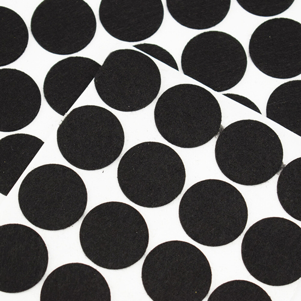 200PCS Round Felt Pads 2CM Diameter Floor Protector Pad for Chair Furniture