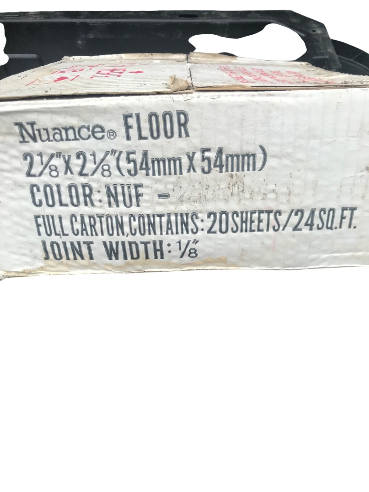 Vintage Latco Nuance Ceramic Floor Tiles 2 1/8 x 2 1/8x Pink Nuf Square Japan 2