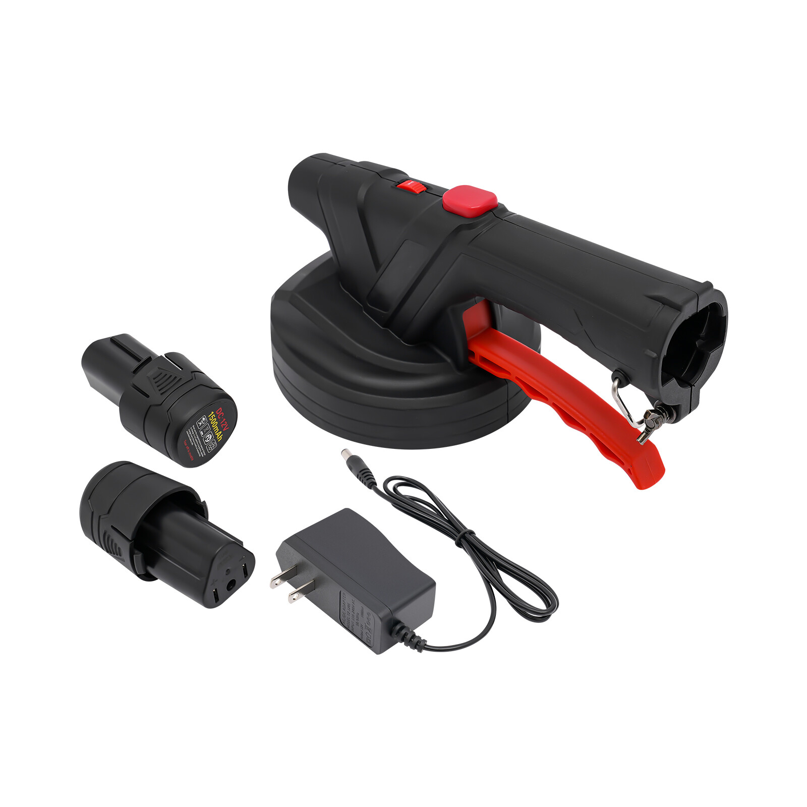 Handheld Vacuum Suction Cup Leveling Tool Wall / Floor Tile Laying Machine Black