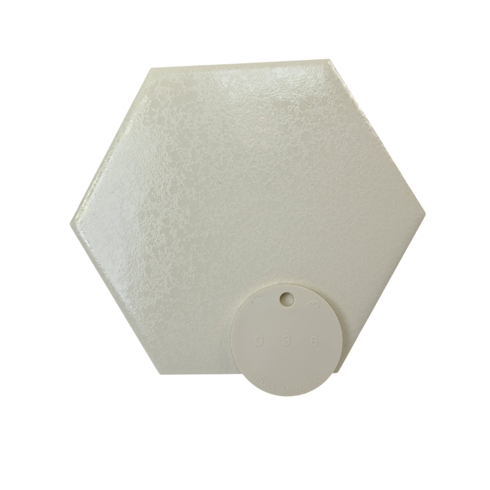 Beige Bone Almond Ceramic Tile Hexagon FT Subway Vintage Mid Century Crystalline