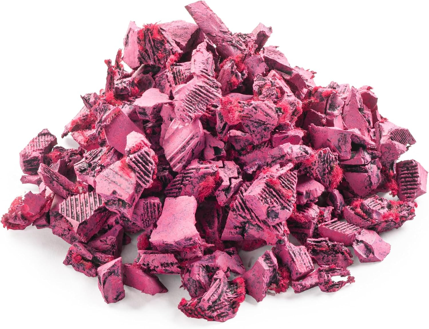 Rubber Mulch Nuggets Protective Flooring for Playgrounds, Swing-Sets, Play Areas